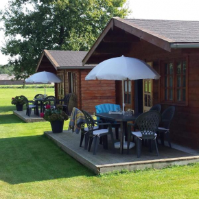 tHoefijzer Luxere Blokhutten 5 pers en Mini Camping